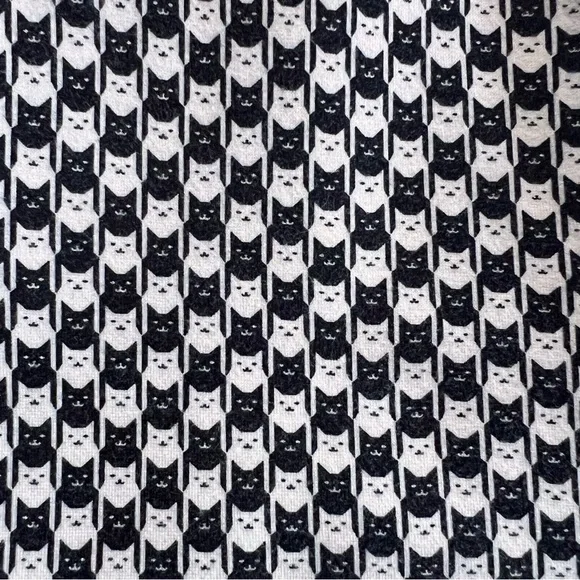 Betabrand Cat Pants Black and White Checkered L - Picture 2 of 8